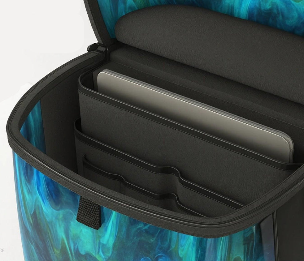 Blue Marble Hard-Shell Backpack – 100% Recycled Plastic Eco Design